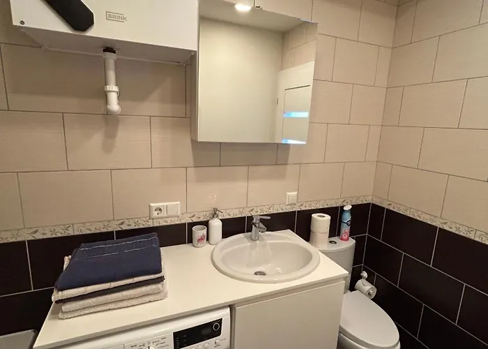 アパート Your - Spacious In Center, With Balcony & Self Check-in ヴィリニュス